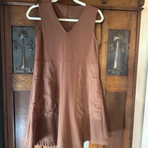 Vintage Chloe super cool 60’s brown swing dress